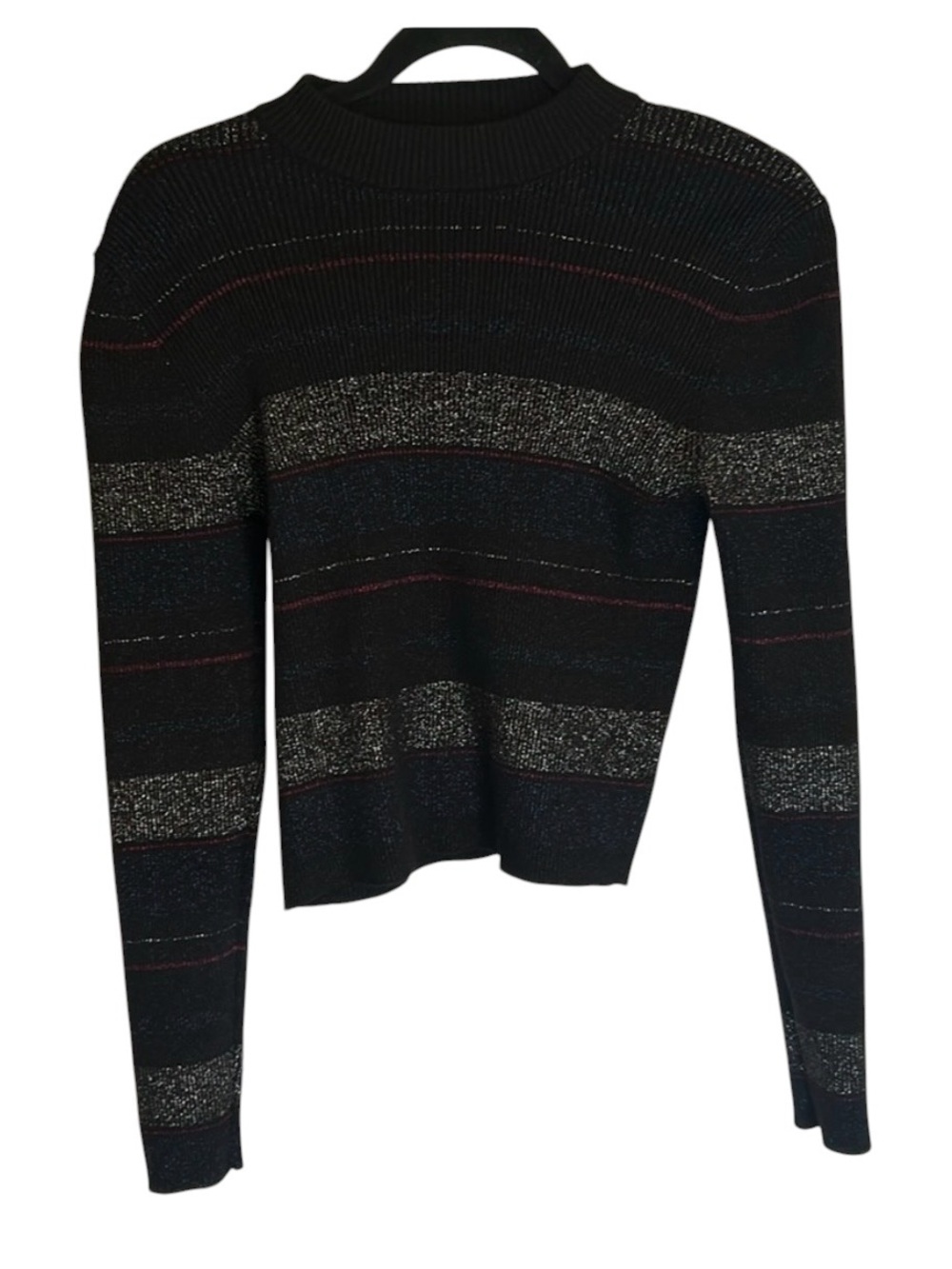 House of Harlow 1960 Viscose Striped Stretchy Sweater size Small
